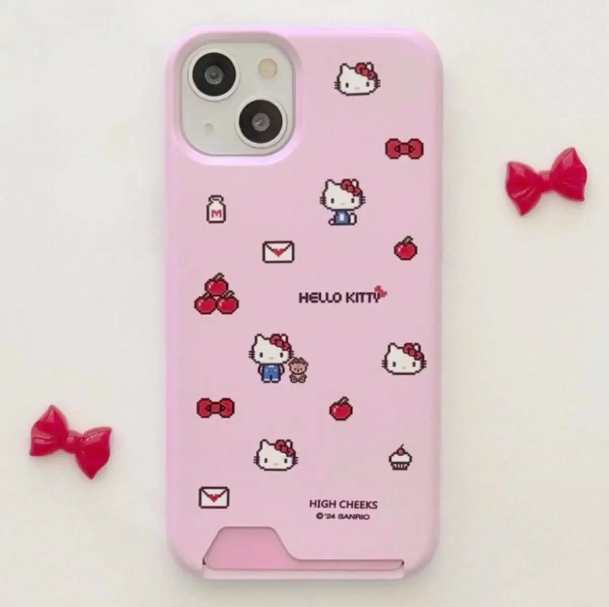 新商品）ハイジャックスサンリオハローキティiPhoneケース15プロ